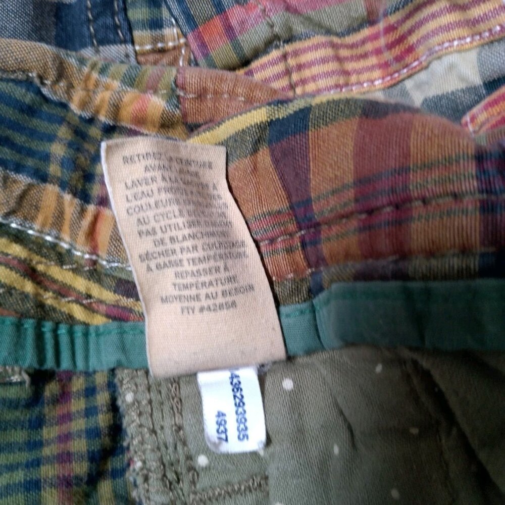 Ae American Eagle Patchwork Shorts Men Size 28 Ma… - image 7